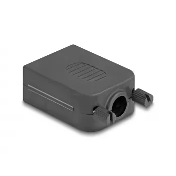 DeLOCK 90655 wire connector D-Sub 9 3 pin terminal block Black Grey
