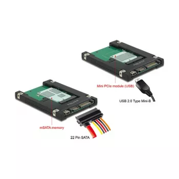 Internal SATA USB 2.0 Adapter DeLOCK 62853