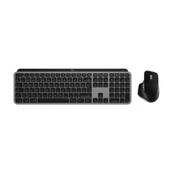 Logitech MX Keys S Combo for Mac, Wireless, DE-Layout Keyboard and Mouse Set, macOS-optimised buttons and functions