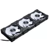 PHANTEKS D30-120 120mm ARGB Case Fans, Black, 3-Pack