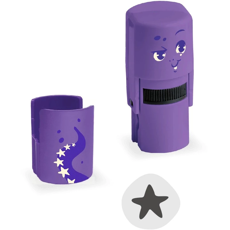 Stamp Colop 156695 Round Violet for Children