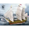 Building set Cobi HMS Victory — 2,517 pieces, detailed historic sailing ship model