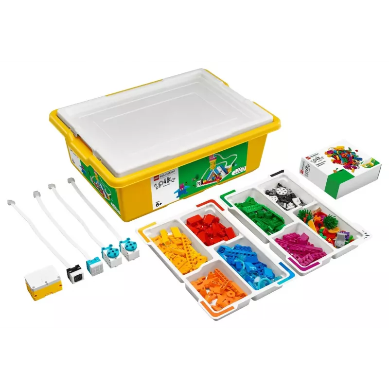 Educational robotics and coding kit LEGO Education Spike Essential Set A+ 45345 — 449 elements, age 6+