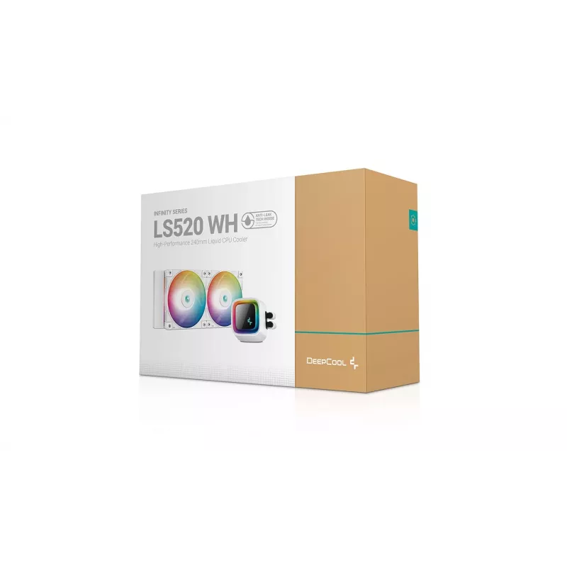 All-in-one liquid cooler DeepCool LS520 WH
