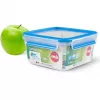 Food storage container EMSA Clip&Close 1.3 L square airtight BPA-free, model 3110600387