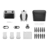 Quadcopter DJI Mini 3 Fly More Combo — 4-rotor drone, 12 MP 4K camera, 10,000 m range, 10.55 m/s max speed, 2453 mAh battery, 0.248 kg, grey