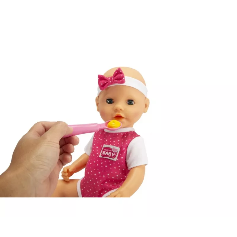 Doll SIMBA New Born Baby Hungry Baby 38 cm – realistic baby doll, 38 cm