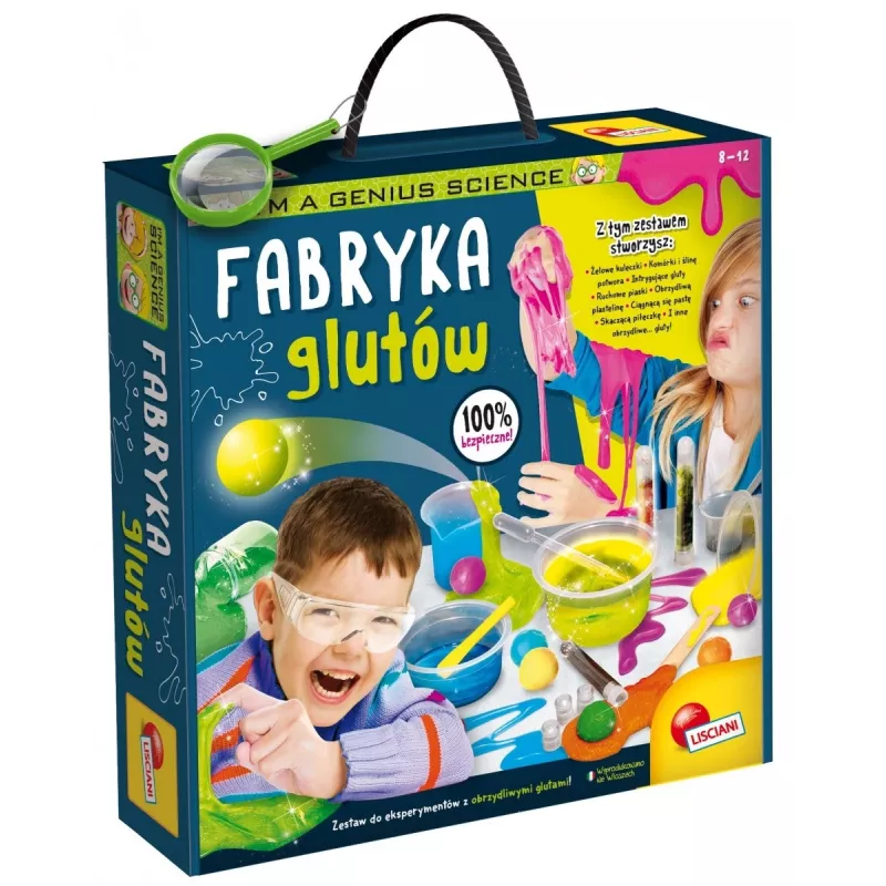 Slime factory craft kit Liscianigiochi I'M A Genius — hands-on slime making set