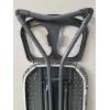 Full-size ironing board PROMIS PKD80 COMFORT PLUS — standard size, grey, foldable, iron holder