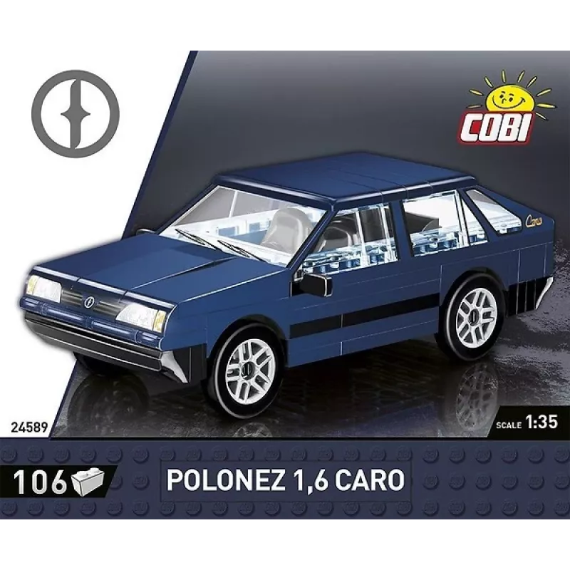 Cobi Polonez 1,6 Caro model kit — scale/model not specified, plastic construction set, MPN 24589
