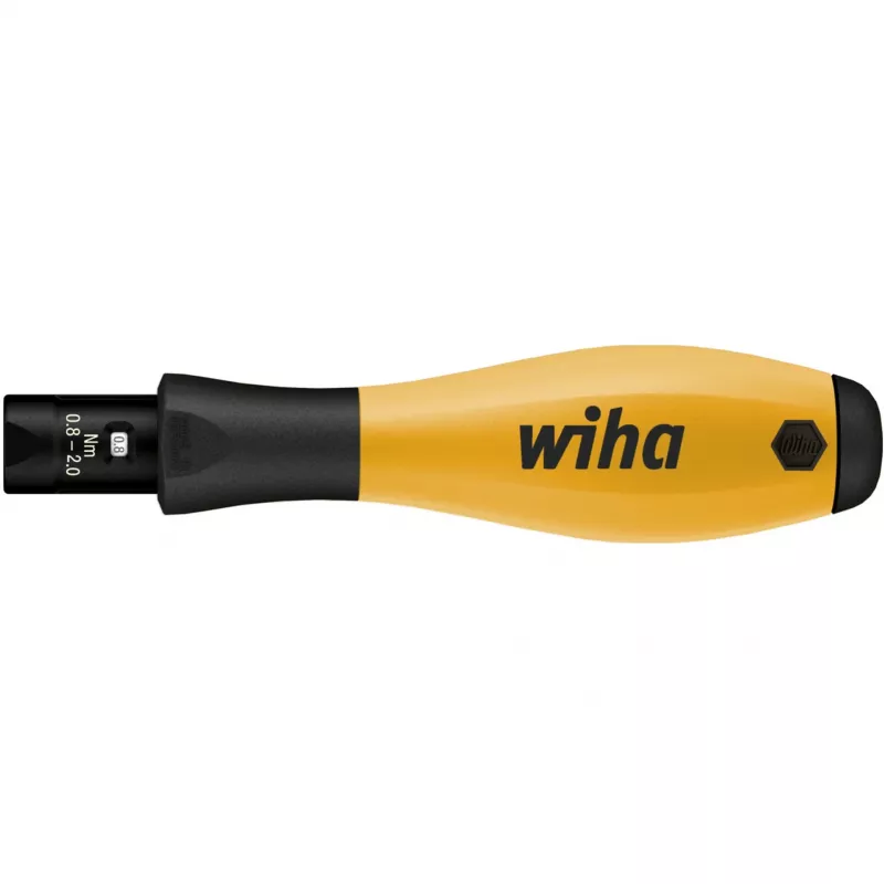 Wiha ESD torque screwdriver TorqueVario-S 0.8 - 2 Nm DIN EN 61340-5-1, DIN EN ISO 6789, DIN EN 26789 (26866)