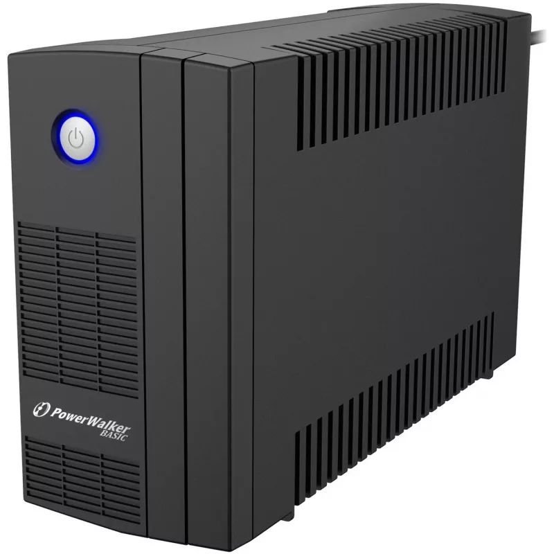 PowerWalker Basic VI 850 SB Line-Interactive 850VA 2AC-Outputs Tower Black Uninterruptible Power Supply (UPS) (10121067)