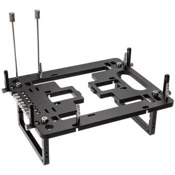 Streacom benchtable BC1 Mini V2 black — compact passive-cooled open-frame chassis