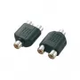 RCA (Cinch) Y-Adapter SpeaKa Professional SP-2873360 — 1x female to 2x female