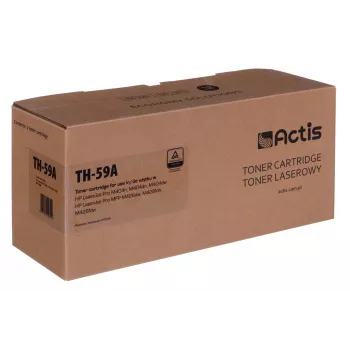Actis TH-59A Toner (replacement for HP CF259A; Supreme; 3000 pages; black) with a toner level monitoring chip. We recommend disabling printer software updates.