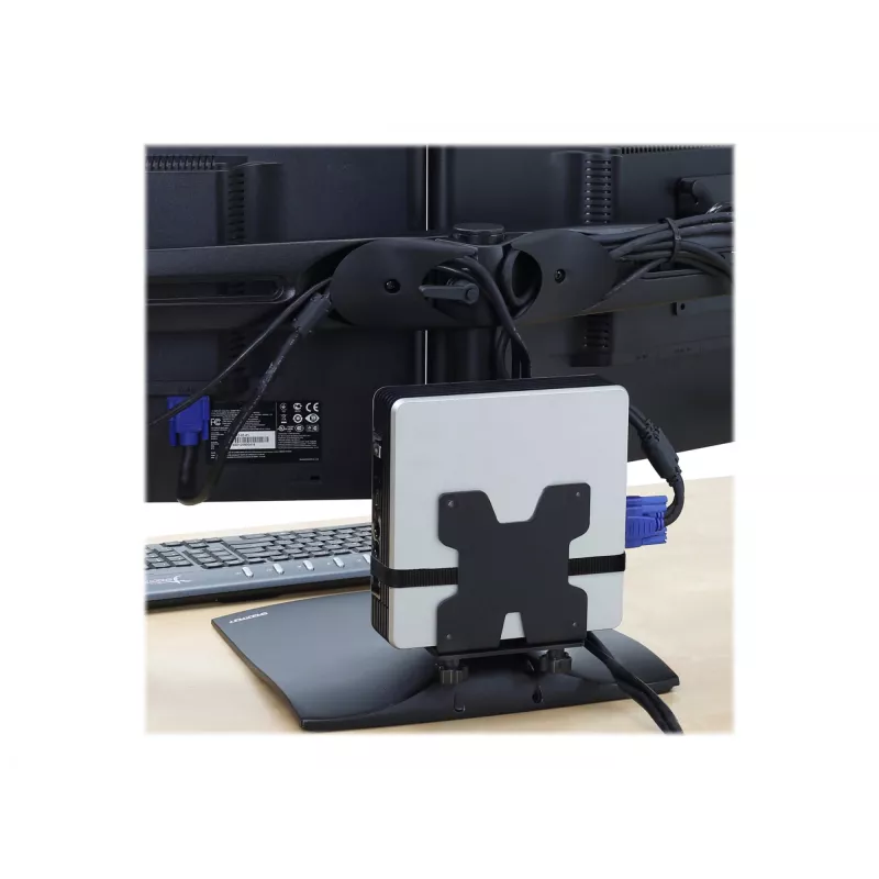 Desk-mounted CPU holder Ergotron 80-107-200 Black
