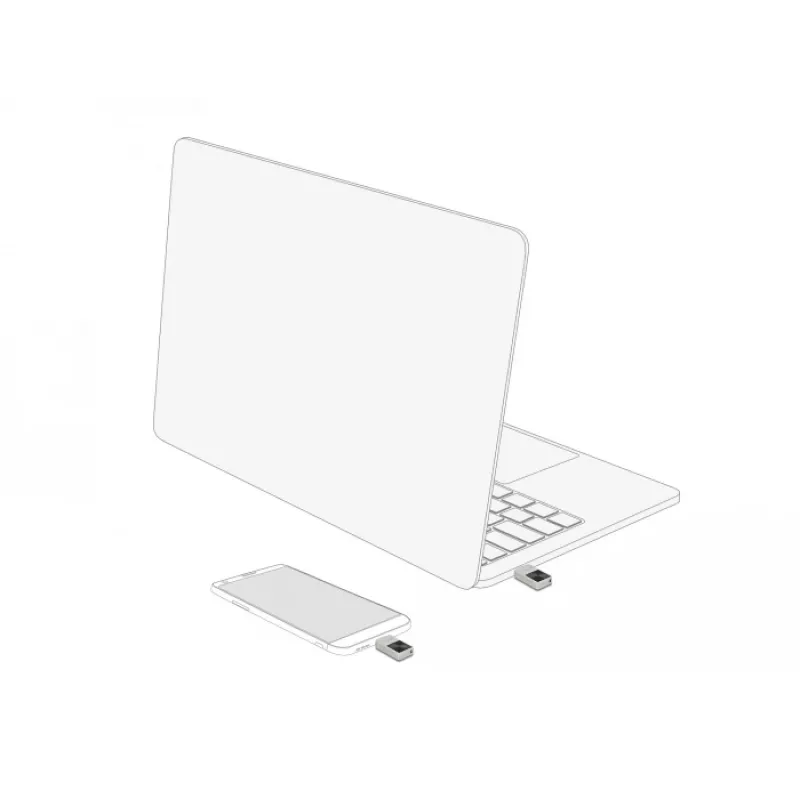 USB Flash Drive DeLOCK 128 GB USB-C Mini Memory Stick