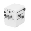 Travel power adapter GEMBIRD TPA-1A2C20-01-W — 20 W, USB-A (18 W) + 2× USB-C (20 W), Type E plug, white