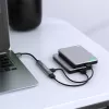 USB hub QOLTEC 53792, USB-C 3.1 to 4‑port (USB 3.0 x1, USB 2.0 x3)