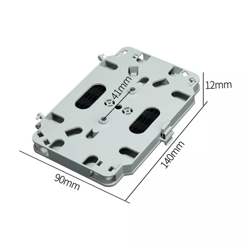 Extralink Fiber Optic Splice and Enclosure Tray, 12 Splices
