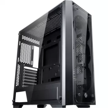 RAIJINTEK PONOS TG4 - Desktop - PC - SPCC - Black - ATX - EATX - EEB - micro ATX - Mini-ATX - Gaming