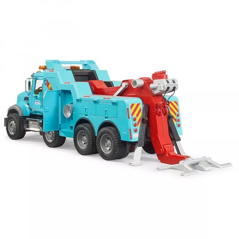 BRUDER Tow truck MACK Granite model with light and sound module 02831, accessory for 1:16 scale vehicles