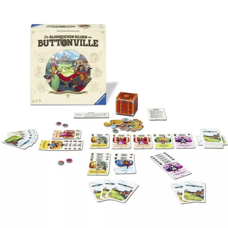 The Glorious Guilds of Buttonville, Card Game