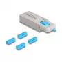 Port blocker DeLOCK 20927 DisplayPort 4 pieces + lock tool