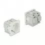 Power socket outlet DELOCK 81320 CEE 7/3 3P+N+PE 250V 16A White ABS 45×45×43 mm