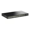 D-Link 52-Port Gigabit Stackable PoE+ Smart Managed Switch with 4 x 10G SFP+ Ports