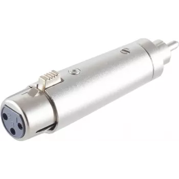 XLR to RCA Adapter Cable ShiverPeaks BS55061 — XLR female to RCA male audio coupling