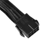 Cable EPS12V 8pin(4+4) Silverstone SST-PP07-EPS8B 0.3m