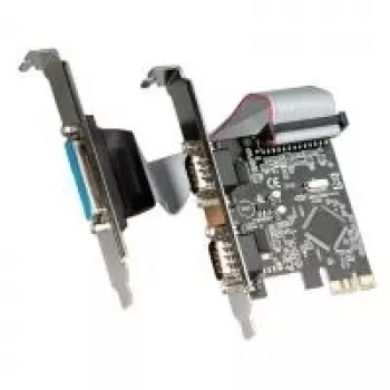 VALUE PCI-Express-Karte, 2x Serial RS232, D-Sub 9, 1x Parallel EPP/ECP (15.99.2116)