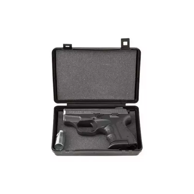STALKER M906 BAS alarm signal pistol, calibre .22 Long Blank (6 mm), chrome flash