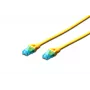 Patch Cord Digitus CAT 5e U/UTP DK-1512-050/Y 5m Yellow