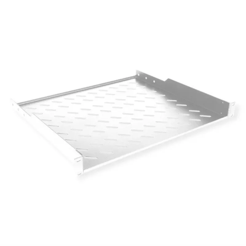 Rack shelf ROLINE 19-inch 1 U 400 T grey 15kg load capacity