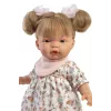 Doll Llorens Joelle, 38 cm crying doll with realistic features and soft body
