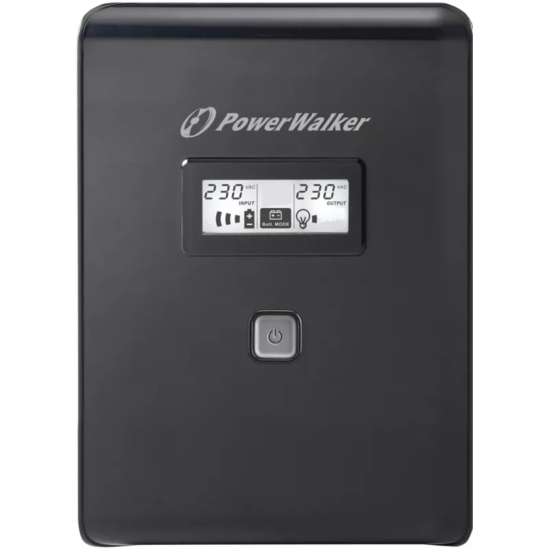 PowerWalker VI 2000 LCD 2 kVA 1200 W 2 AC outlet(s)