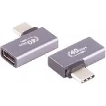 Cable Gender Changer ShiverPeaks BS13-60001 USB-C to USB-C Grey