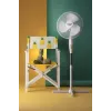 Adler | AD 7305 | Stand Fan | White | Diameter 40 cm | Number of speeds 3 | Oscillation | 45 W