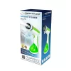 Handheld garment steamer ESPERANZA EHI008 — 1400 W, 0.22 L water tank, 20 g/min continuous steam, 1.6 m cord, green