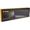 Wireless keyboard and mouse set YENKEE YKB 2008CS — 2.4 GHz USB, compact layout