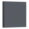 AQARA Smart Wall Switch H1 EU (No Neutral, Single Rocker) (WS-EUK01-G), Grey - Zigbee wallswitch with relay