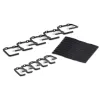 APC NetShelter Cable Management, Rings, Set of 5 small and 5 large, Black