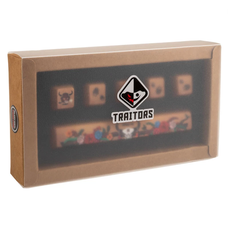 Keycap Set Traitors MMXXI Ox — PBT 5‑side Dye‑Sub, model TRDMO7712