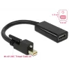 Video Cable Adapter DeLOCK 62640 Mini DisplayPort to HDMI 0.25m Black