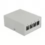 Keystone Patch Panel DeLOCK 43407 4 Port Grey