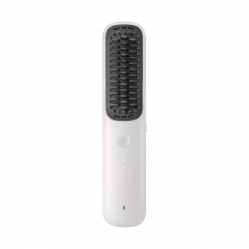 Xiaomi cordless hair straightener brush MJZFS01LF, white/black