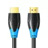 HDMI cable Vention AACBN 15 m, HDMI Type A to Type A, HDMI 2.0, 18 Gbit/s, ARC, gold-plated contacts, black