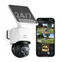 Safemo ST1 SolarCam 4K UHD Video, 8x Zoom,132° View, Night Vision, Wi-FI 2.4 Ghz, 3W solar, White